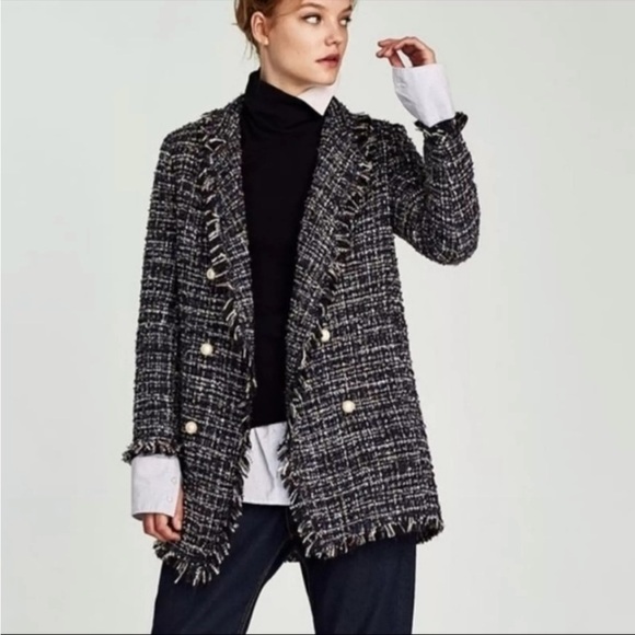 Jackets & Blazers - NWT blazer zara size XL
